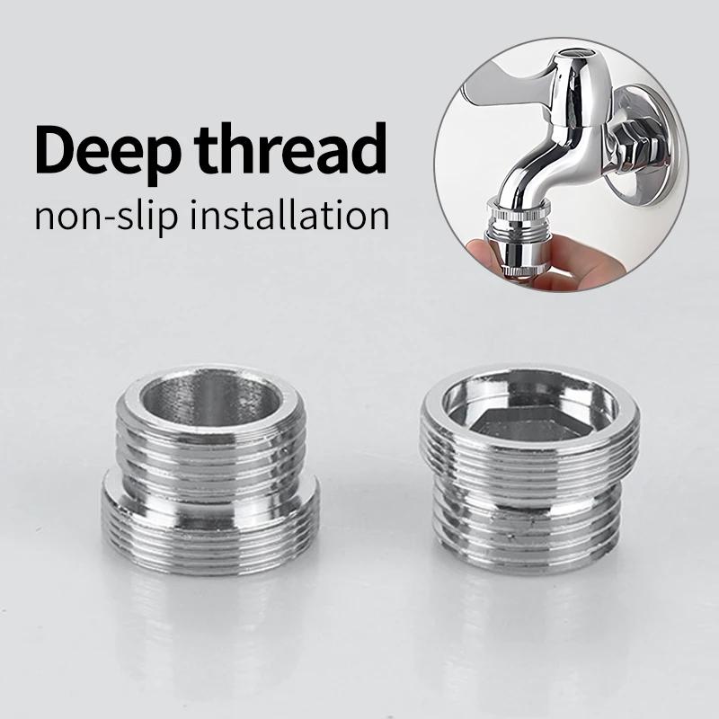 Муфта водопроводного крана 1/2 на M16 M18 M20 M22 M24 M28 резьбовой соединитель для ремонта крана-адаптера для барботера кухни ванной комнаты