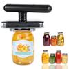 Multifunctional Can Opener Smooth Rotation Gear Mechanism Ergonomic Handle Adjustable Bottle Jar Opener