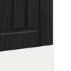 Dishwasher Front Panel LUCCA Black Oak 60 x 1.5 x 57 cm
