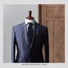 [Y&TAILOR] Вязаный галстук, 100% шелк, однотонный, стильный, для делового стиля, подарок, сделано в Японии (Флот х Флот)