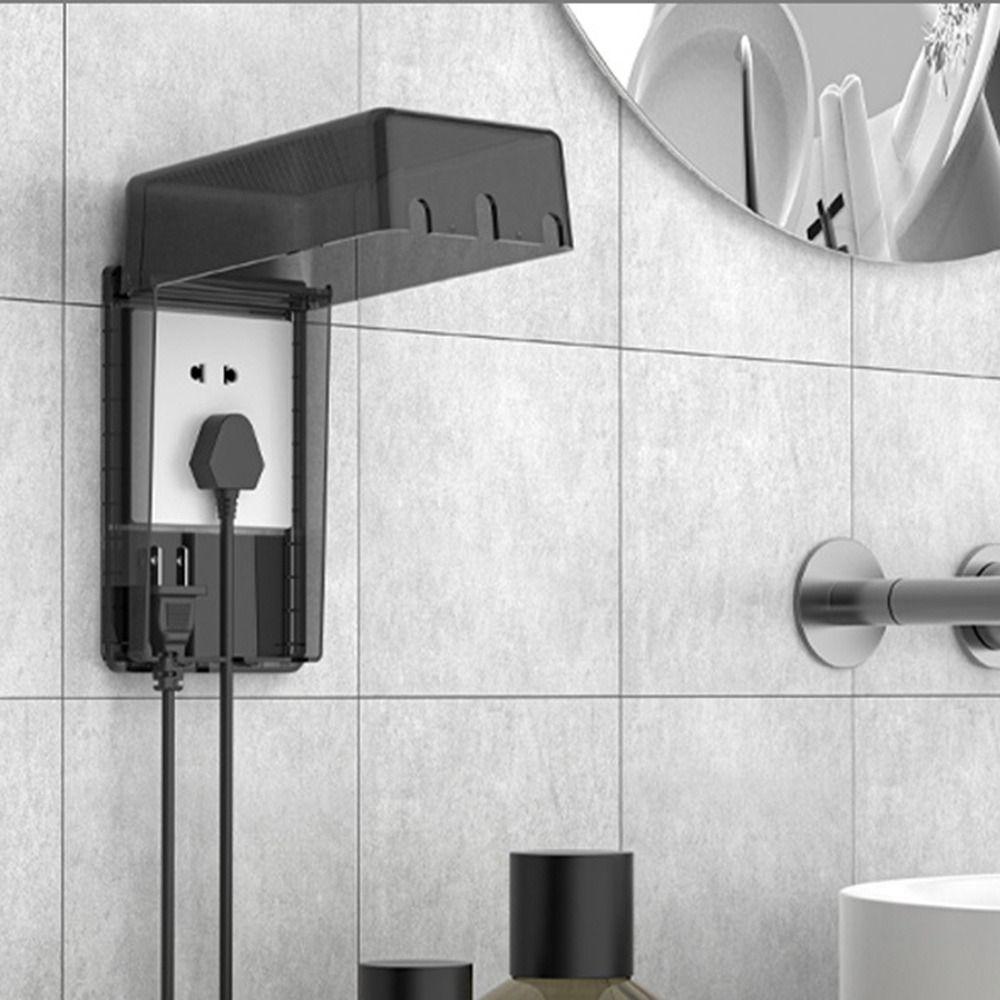 Прозрачная защитная крышка для выключателя, водонепроницаемая заглушка, водоудерживающая коробка, защита розетки для дома