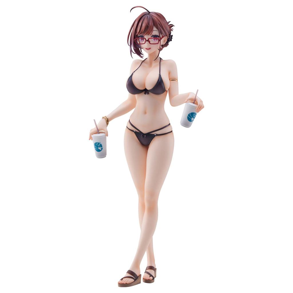 92M Illustration "Myopic Sister Swimsuit Ver." Non-scale PVC & ABS Painted Finished Figure