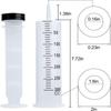 With 1.5M Tube Plastic Syringes Extra Large Giant Syringe Reusable 300ml Syringe  Glue Dispensing
