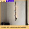 Nordic Modern Light Роскошный стеклянный настенный светильник для спальни и гостиной