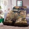 Плед Vinland Saga для дивана, офиса, кровати, самолета, путешествий, сна, чтения, отдыха, кемпинга, мягкий и теплый