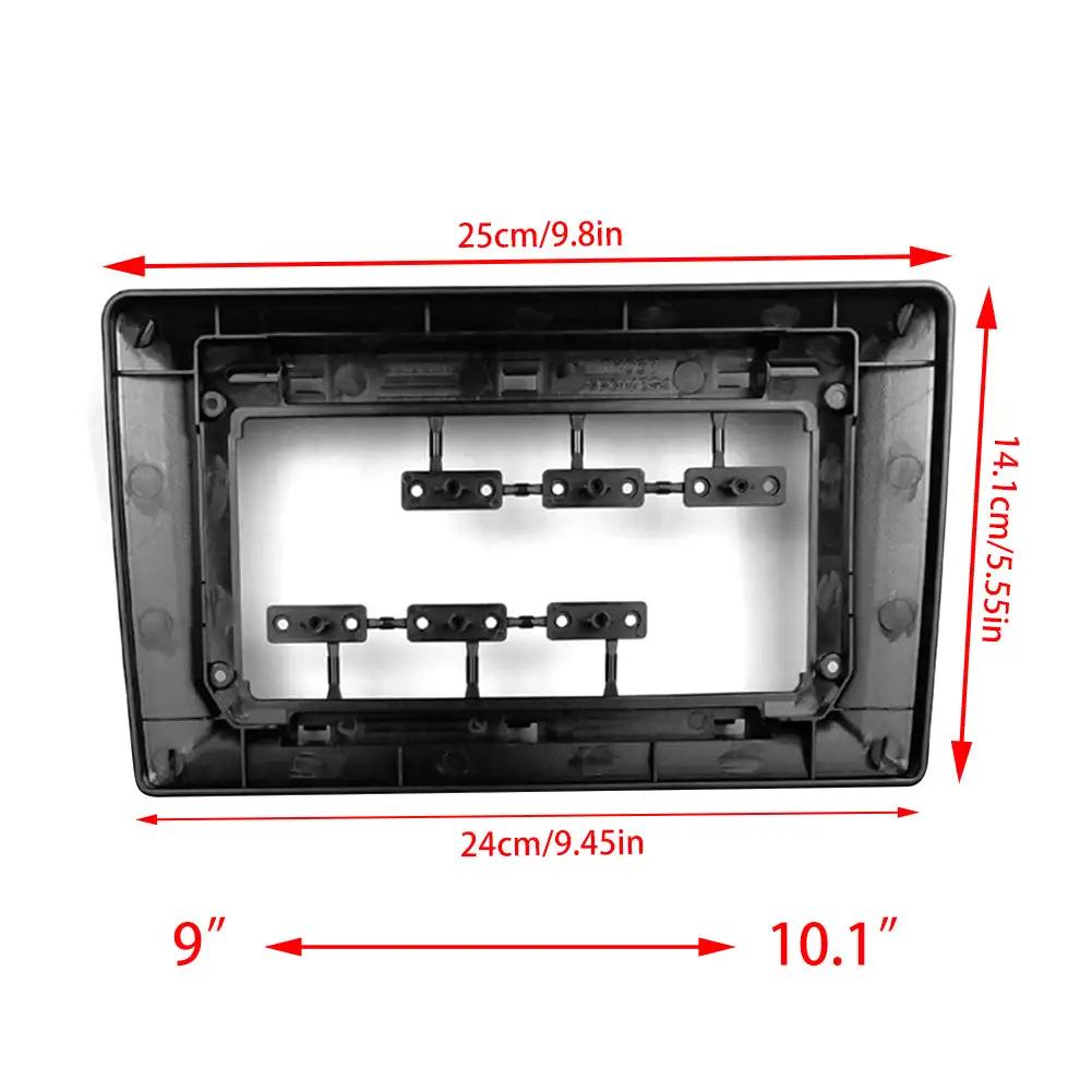 2 Din Fascias 9 Inch 10 Inch To 7 Inch Car Center Console Radio Frame For Universal Multimedia Player DVD Radio Facia Dashboard