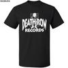 Мужская футболка с логотипом Death Row Records, летняя футболка для мужчин, брендовая одежда, повседневная футболка sbz4557