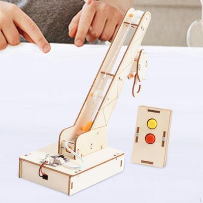 DIY деревянные наборы для научных экспериментов, кран, игрушечные головоломки для детей, студентов, подростков