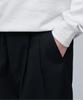 MUSINSA STANDARD Cotton Wide Balloon Pants [Black]