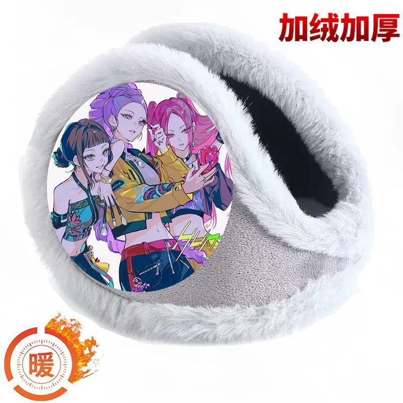 Kpop Witch Hunt Anti-freezing Ear Muffs, Children's Cycling Ear Bags, Thickened Ear Protection, Winter Fleece Anti-freezing Ear Muffs
