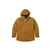 Solid Color Outdoor Waterproof Hooded Jacket Men Jackets Wheat A6R9F-P47