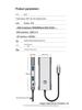 USB 3.2 Хаб-Док-станция с питанием Type-C и отключением экрана одной кнопкой, поддерживает 4K60Hz