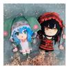 Cute Cartoon Style Kurumi Tokisaki And Fourteenth Plush Toy Doll Crystal Ultra Soft Stuffed Toy