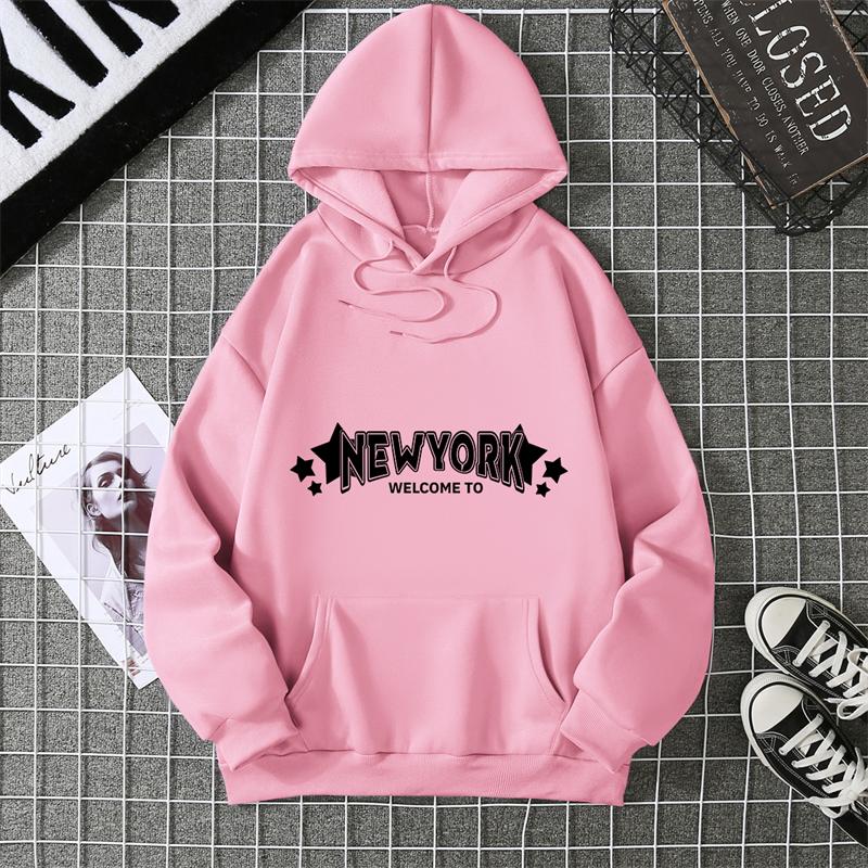 Letter Design Sweatshirts For Women New In Hoodies Sweatshirts Casual Clothes Woen's Winter Sweater Long Sleeve Fashion