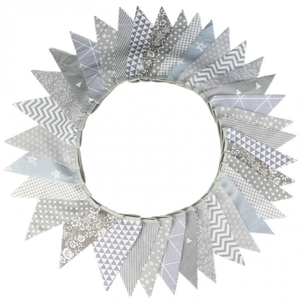 Cotton Banner For Weddings Garden Parties Height 17.46cm