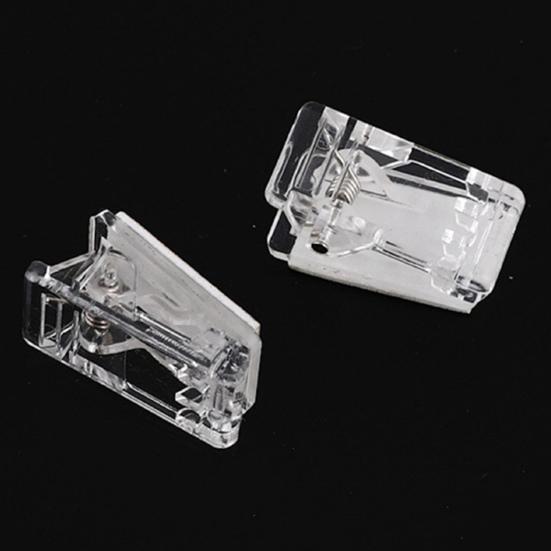 50 шт. самоклеящиеся настенные зажимы, прозрачные, не легко деформируемые, компактные размеры, широко используемые мини-скрепки для документов