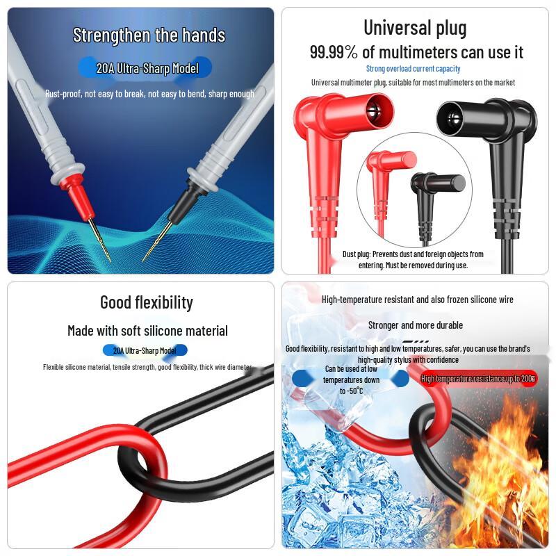 CHNT Multimeter Test Leads (CN version)