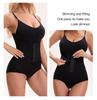 Боди с бретелями для коррекции фигуры с подкладками для груди - Поддержка груди, Контроль живота, Подтяжка бедер, Двубортное, Треугольная ластовица с открытым промежностью.