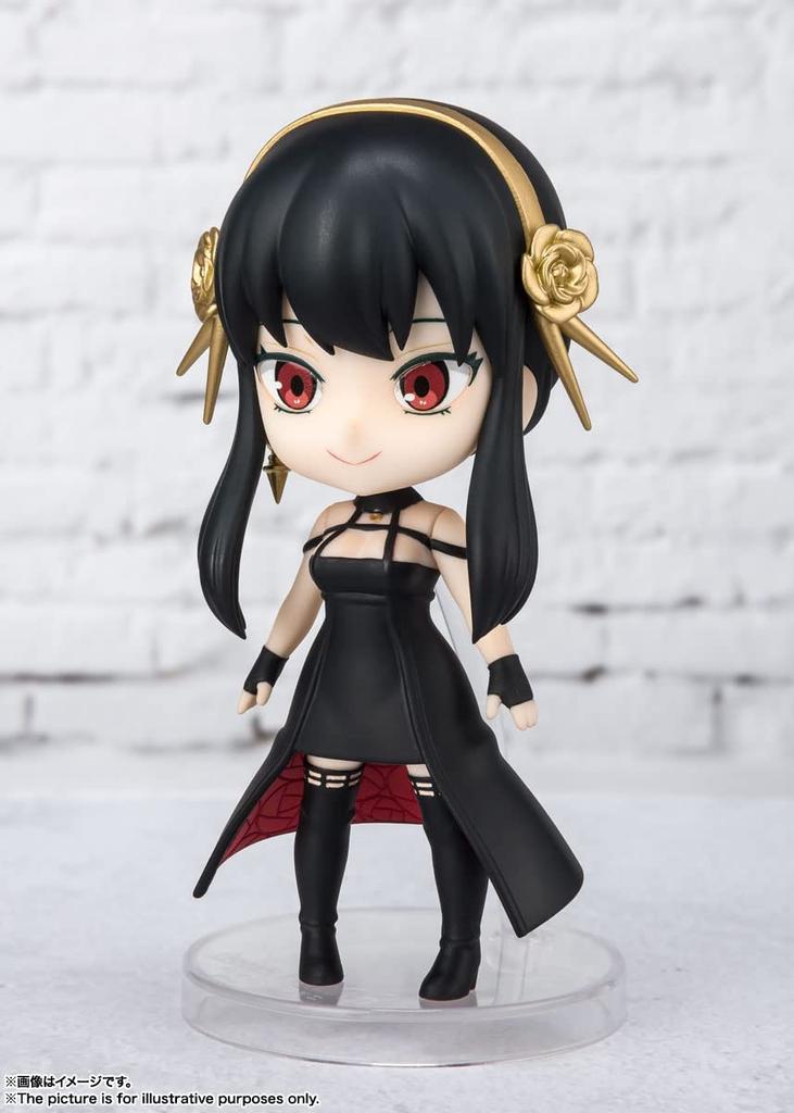 Figuarts mini SPY×FAMILY Йор Форджер, примерно 90 мм, окрашенная экшн-фигурка из ПВХ и АБС