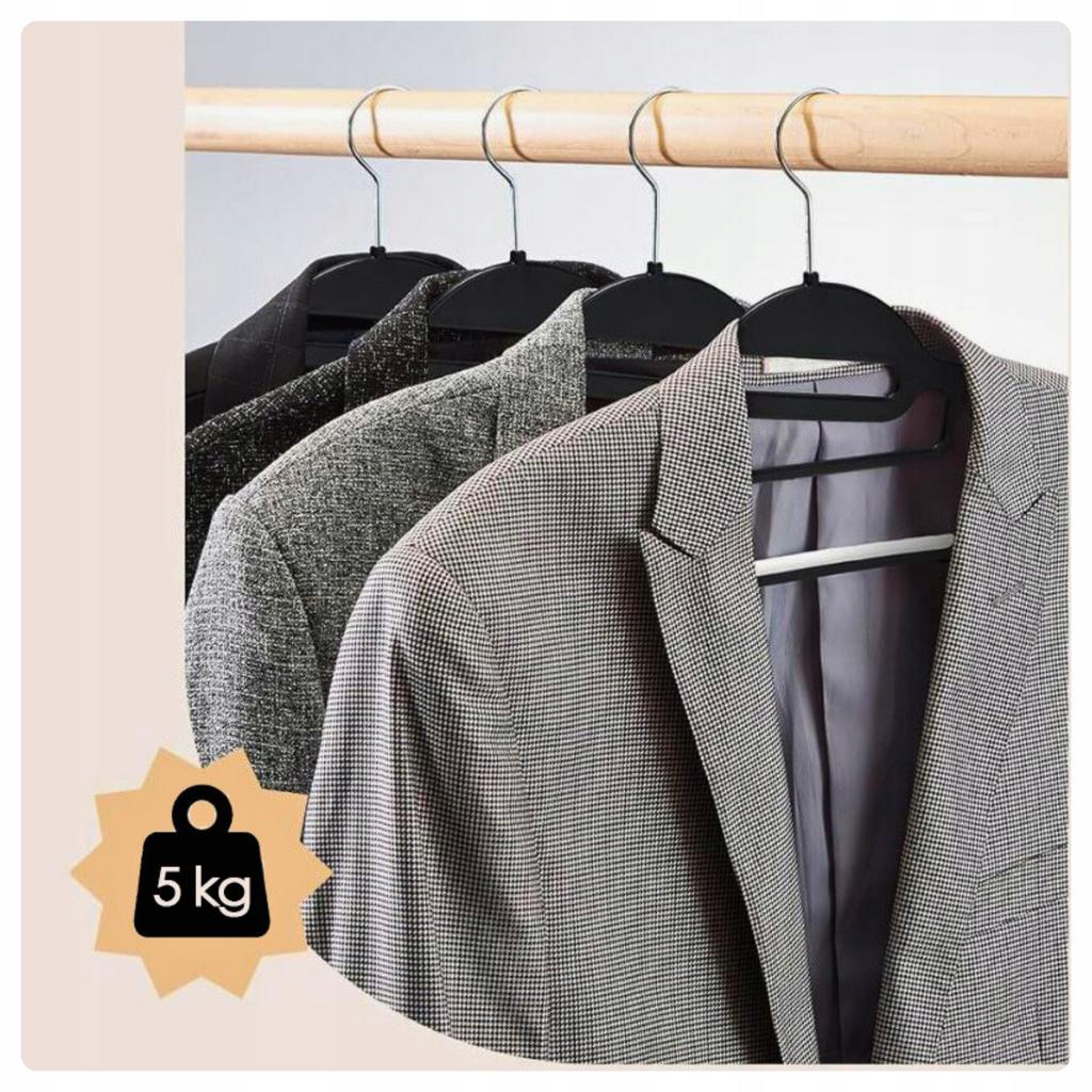 Strong Premium Clothes Hangers, Anti-Slip, For Wardrobes