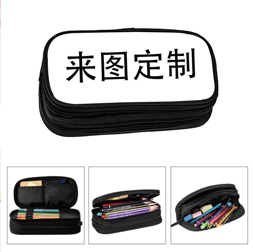 Huntrix Kpop Printing Peripheral Soft Pencil Bag Witch Hunter School Student Pencil Stationery Case