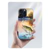 Fishing Gear Fish Clear Phone Case For Iphone 17 Air 16 Pro Max 15 Pro 14 Plus 17E 16E 11 13 12 Mini Cover Cases Fundas Cell TPU
