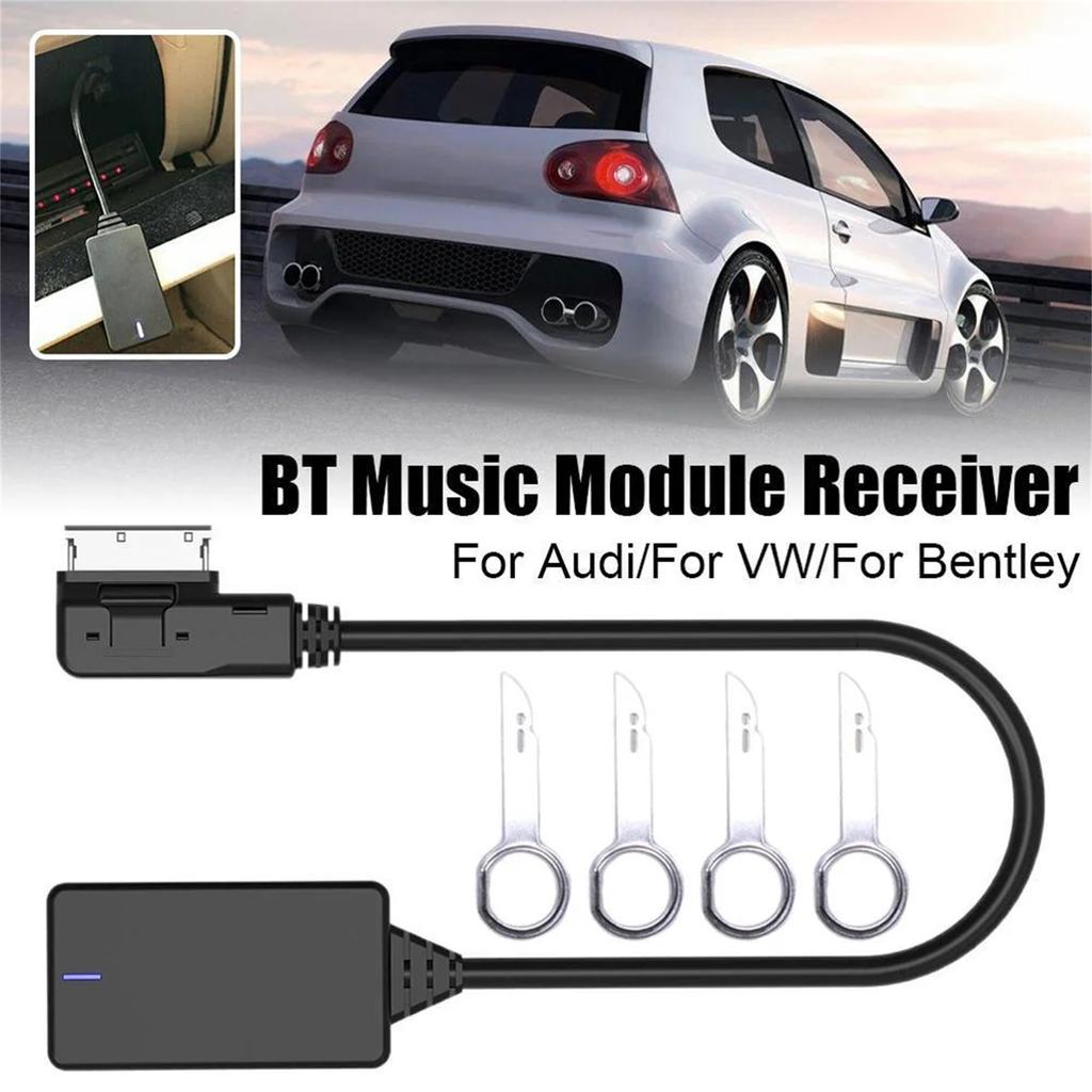 AMI Interface And 3G Multimedia Bluetooth 5.0 Audio Cable Is Compatible With Most Car Models.