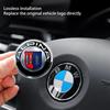 Для ALPINA модифицированная передняя и задняя крышка логотипа автомобиля 68 мм крышка центральной части колесного диска значок рулевого колеса ABS аксессуары.