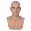 Silicone Mask for Male Cosplay Accessory [CRRCLSY] Cosplay, Handsome, Disguise, (Asian Yellow)