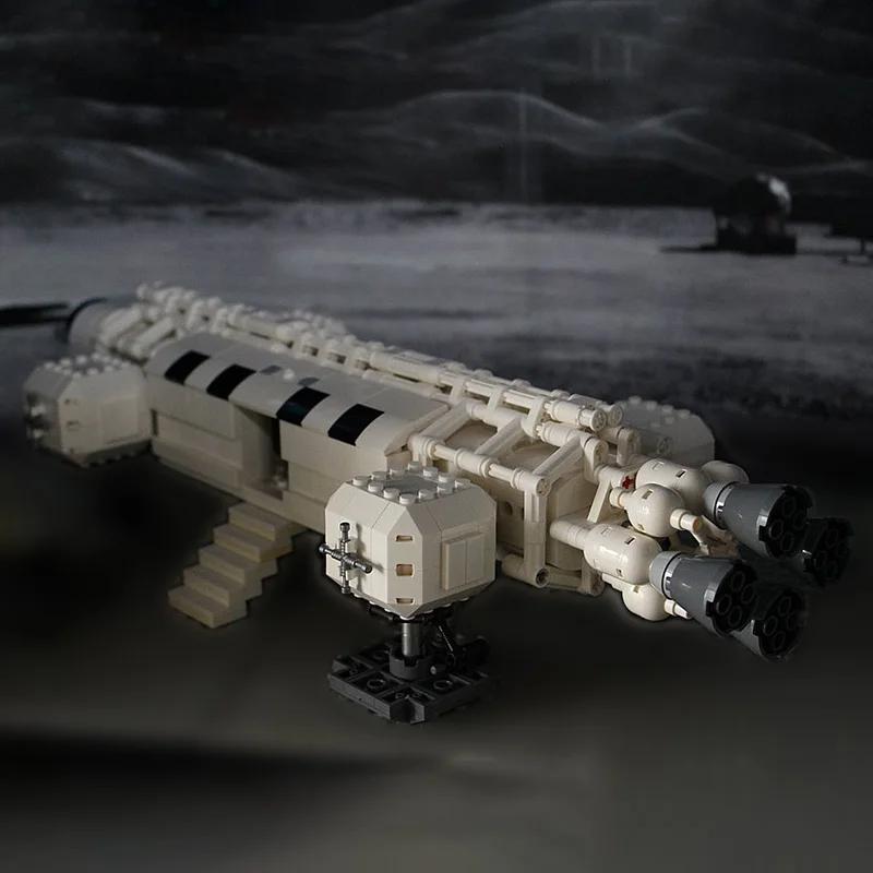 Нетоксичные Moc Новый Космос 1999 Орёл Космический Корабль Космопорт Строительные Блоки Центр Запуска Шаттла Авиационные Кирпичики Игрушки Идеи Подарки для Детей