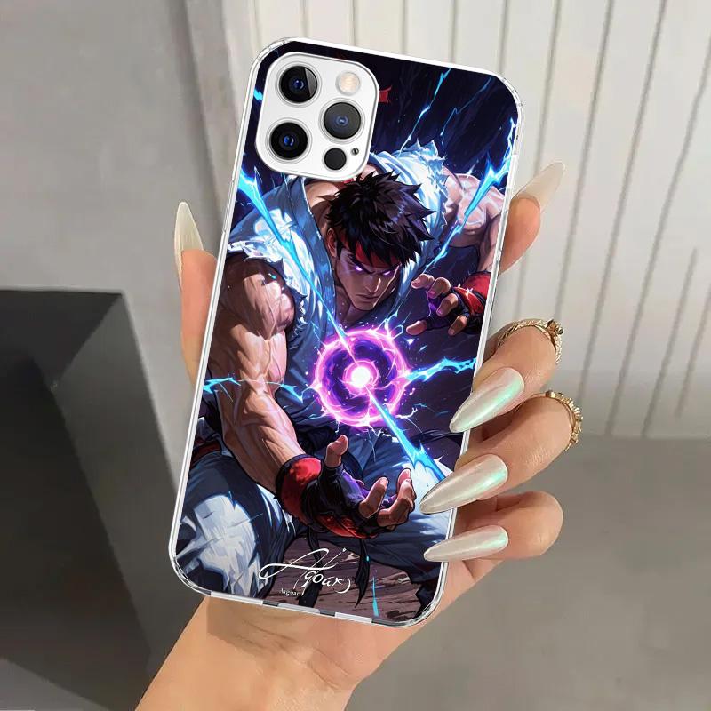 Game S-Street F-FighterS Phone Case for Iphone 17 Air 16 15 Plus 14 13 Mini 12 11 Pro Max 16E 7 8 SE 2020 Soft Funda Print Shell