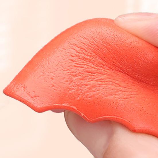 1 пара пенопластовых заглушек для пальцев, фиксирующих мешковатую обувь, утолщенный дизайн, мягкая текстура, подушечки половинного размера, женские и мужские аксессуары