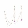 Simple Anti-lost Bead Zinc Zinc Alloy Eyewear Butterfly Mask Hanging Rope Neck Strap Metal Glasses Chains