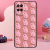 Милый РОЗОВЫЙ Kawai Чехол-Свинка Для Oppo A74 A94 A54 A17 A57 A77 A76 A16 A96 A18 A60 A80 A40 A38 A58 A78 A98 A15 A5 Pro