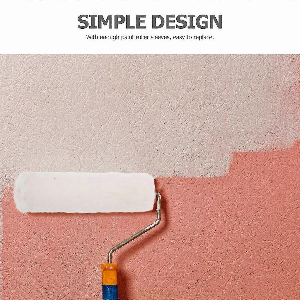 10Pcs Wall Paint Roller Set, Cotton Roller Sleeves for House Painting