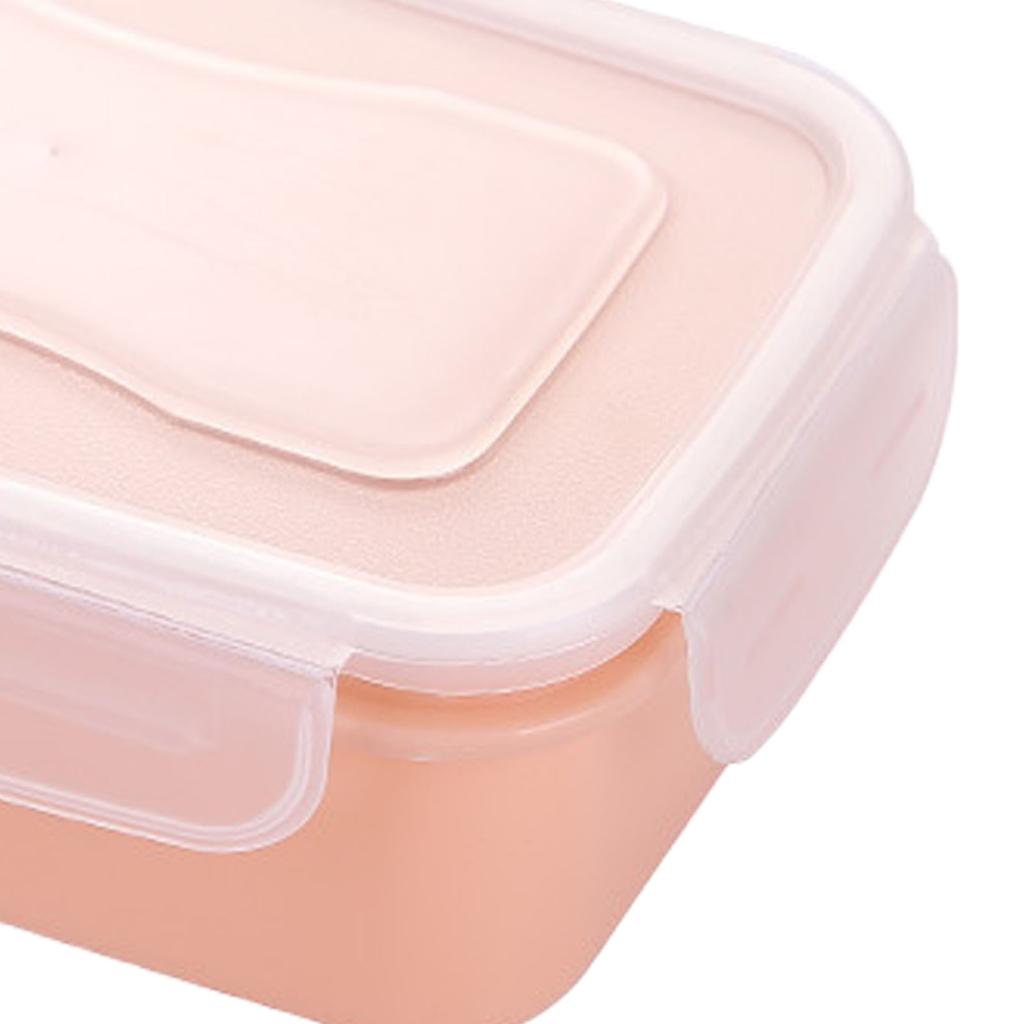 Контейнеры для хранения продуктов Bento Box Mini Refrigerator Organizer с крышкой, прямоугольные, герметичные, для еды