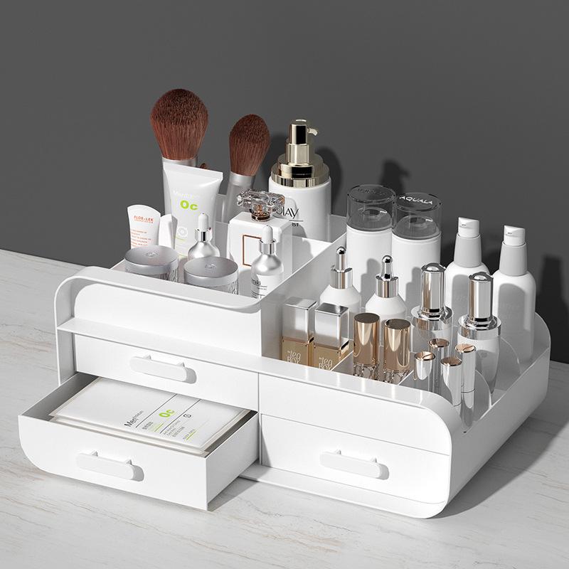 Desktop Cosmetic & Skincare Organizer with Drawers