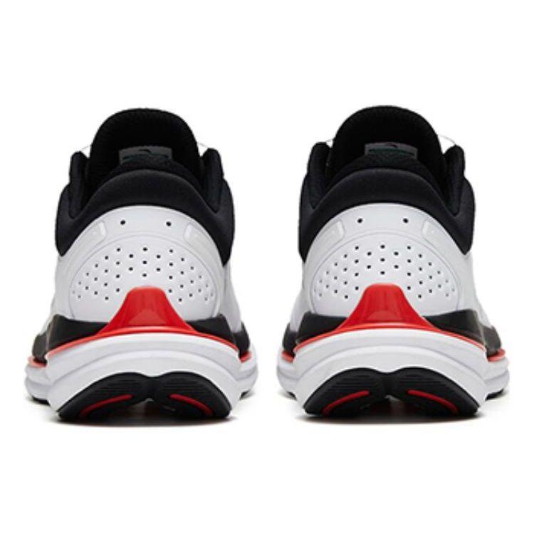 Anta Comfortable Daily Shock Absorbing Non-Slip Wear-Resistant Low-Top Running Shoes Men Sneaker White Black Silver 112315581A-5