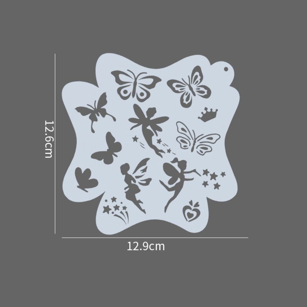 Hollowed DIY Body Art Paint Stencils Copying Stencils Makeup Painting Template  Scrapbooking