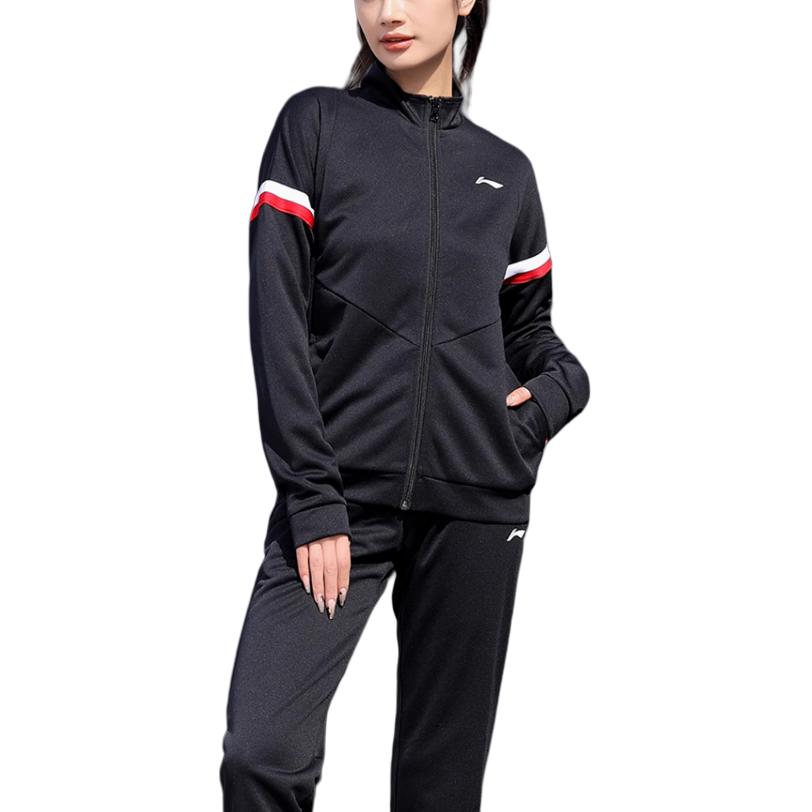 Коллекция бадминтона Li Ning Повседневная спортивная одежда Унисекс Черный AWEU043-1