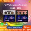 10-дюймовый GPS-навигатор Android Auto для Volkswagen Touran 1 2003 - 2010 Автомобильный радиоприемник Видео Мультимедийный проигрыватель 4G BT Wireless CarPlay