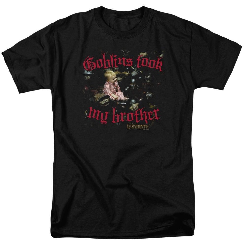Labyrinth Goblins Took My Brother T-Shirt Sizes S-4XL NEW