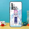 Чехол Hololive Minato Aqua для Samsung Galaxy A25 A54 A34 A14 A52 A32 A12 A13 A33 A53 A15 A16 A36 A56 A26 A05 A35 A55