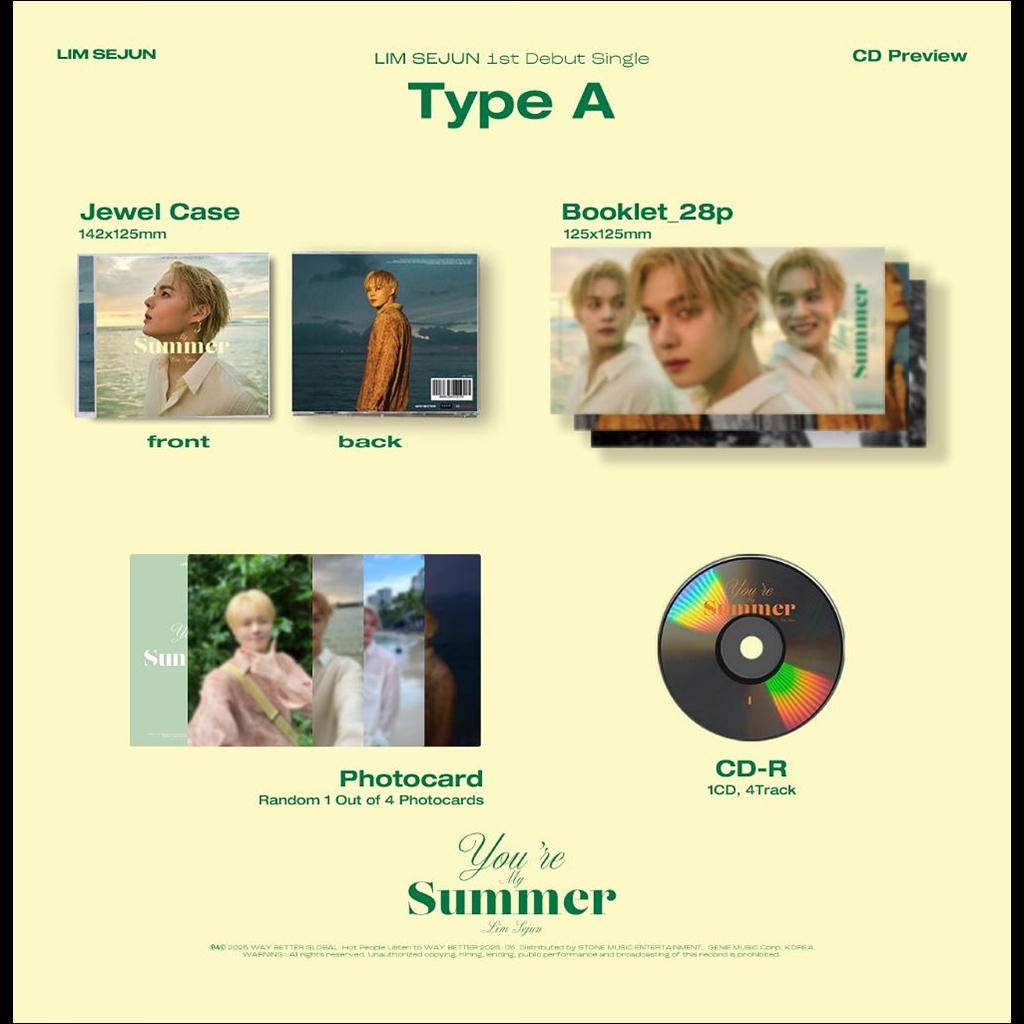 ЛИМ СЕДЖУН - Ты мое лето 1-й дебютный сингл