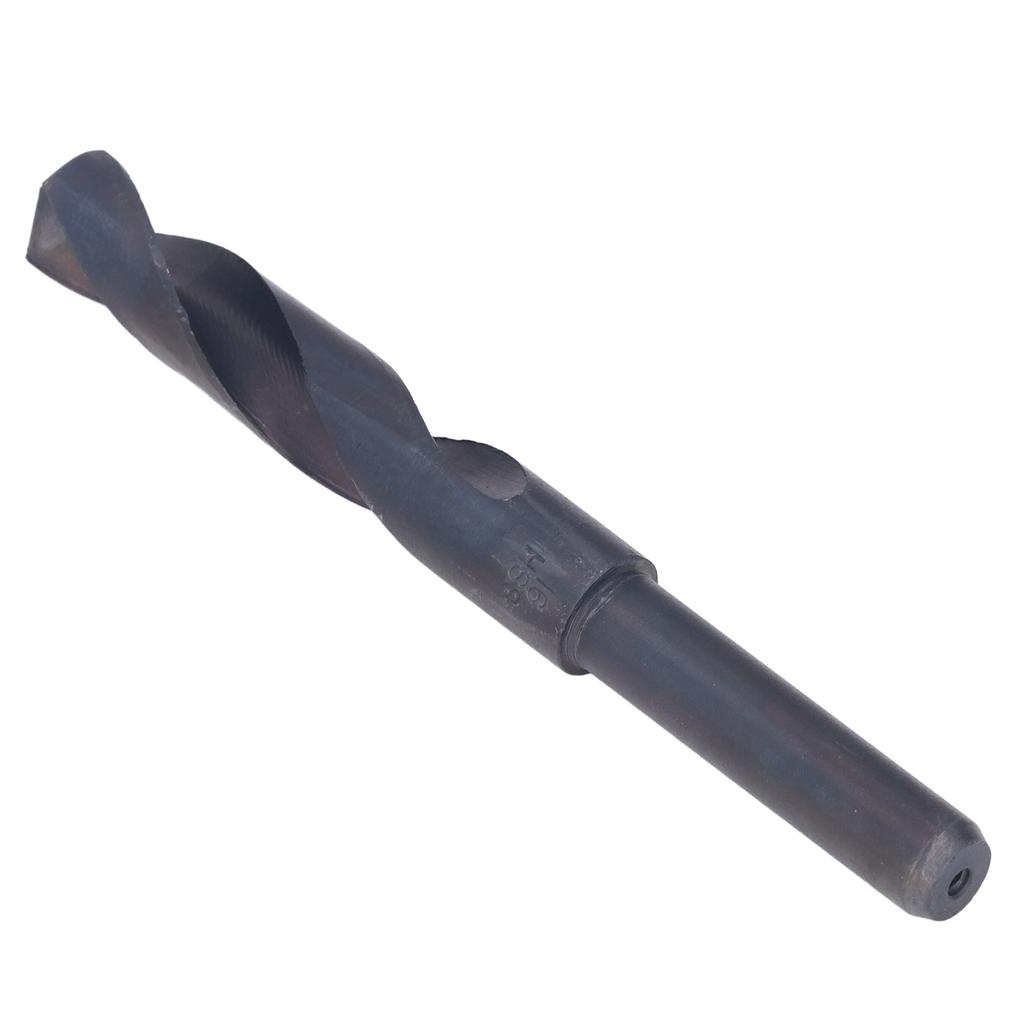 High Speed Steel Drill Bit HSS Equal Straight 12in Shank Drilling Hand Tool Dia 16mm Black