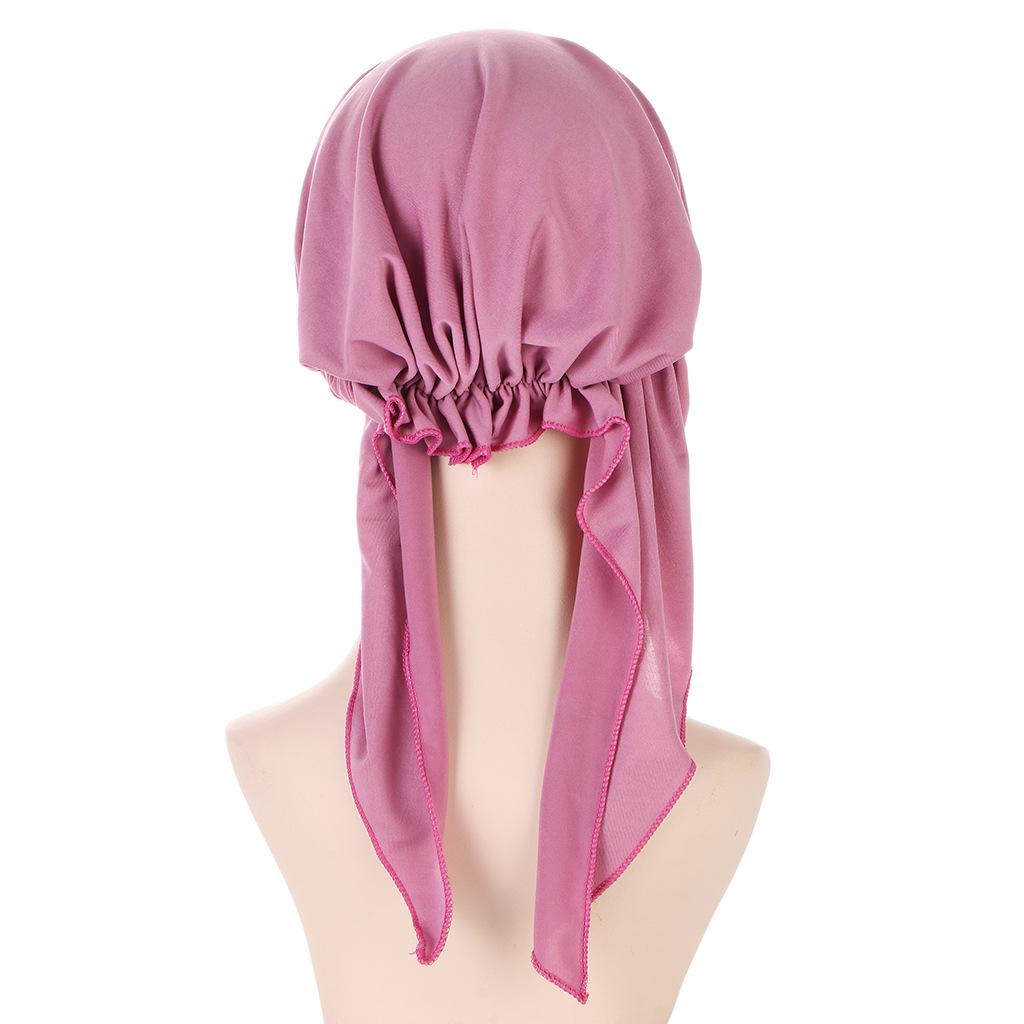 Curved Multicolor Muslim Hijab Baseball Cap