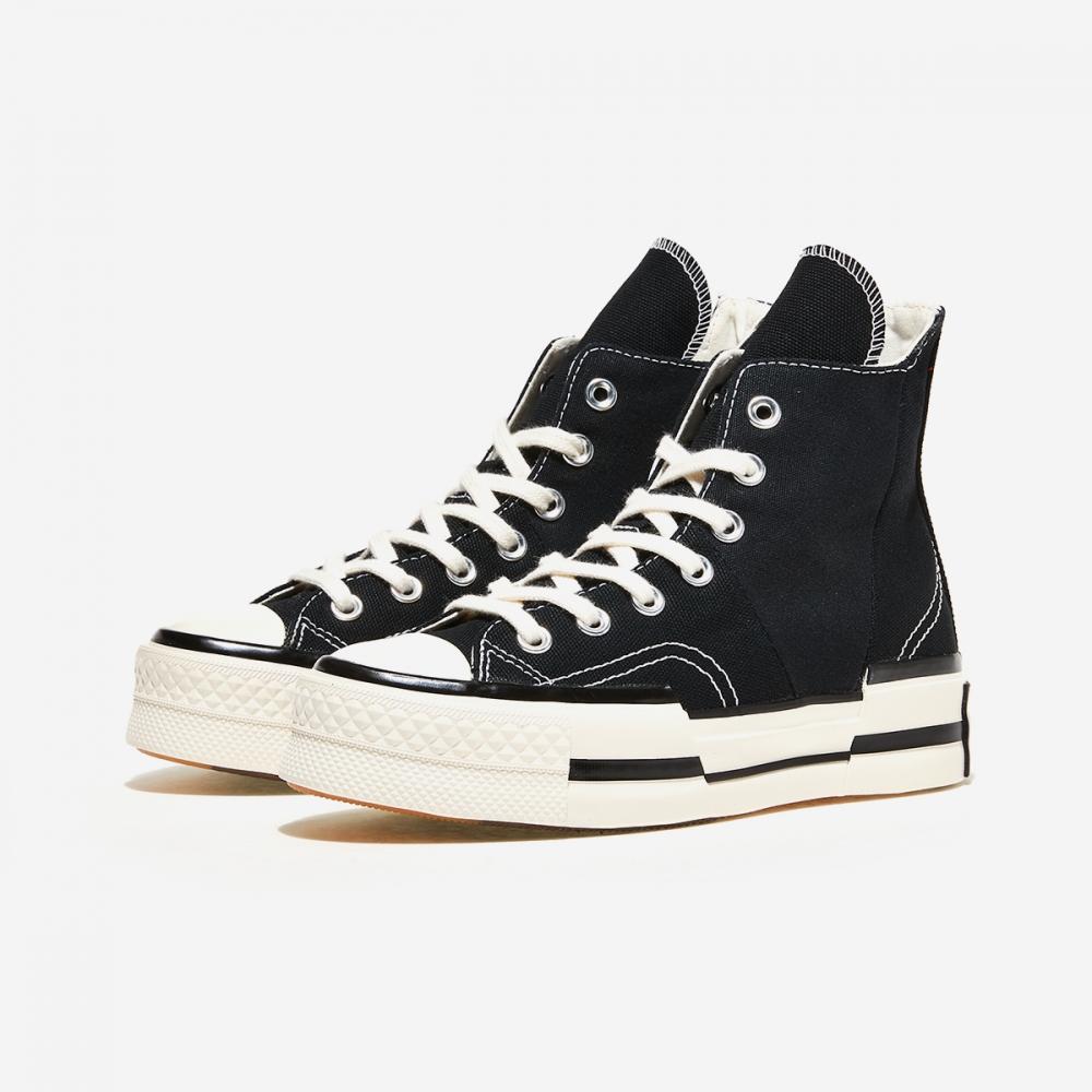 Converse Chuck 70 Plus High Black Egret Black 