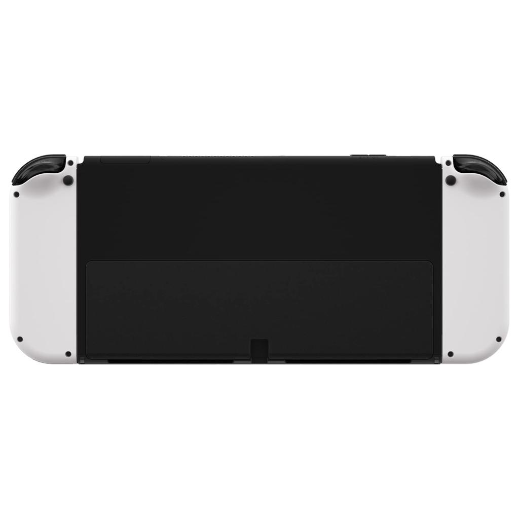 eXtremeRate Switch Compatible with OLED Soft Touch Console Back Plate DIY Replacement Housing Shell Switch Shell Switch Stand Not Included Case,