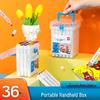 Deli Dual-Tip Water-Based Marker Pen Set