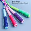Скакалка Yousheng Beaded Jumping Rope Эргономичная удобная ручка Регулируемая гибкость Упражнение Физическое тестирование ПВХ Тренировочная скакалка для спорта